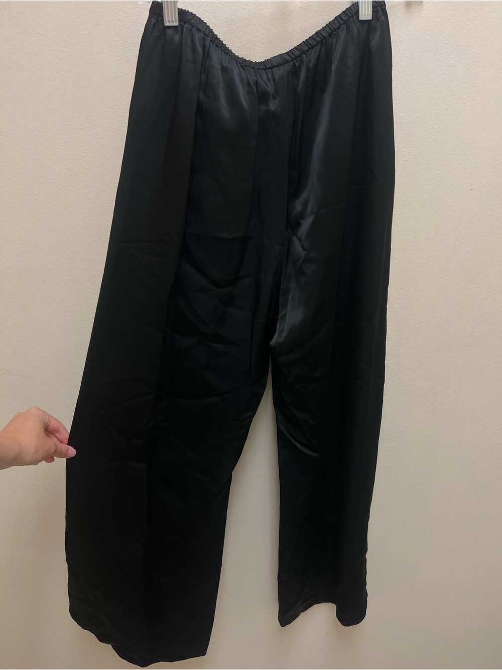 J. Crew Black Wide-Leg Pull-On Pants - Picture 4 of 5